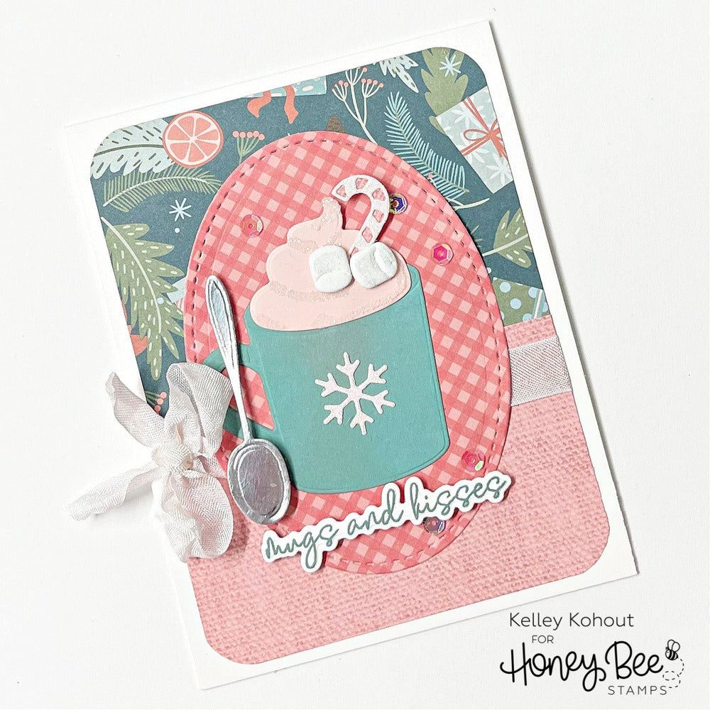 Mugs & Kisses - Honey Cuts - Stand - Alone Dies - Honey Bee Stamps