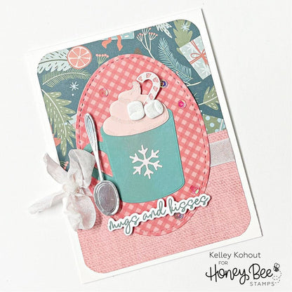 Mugs & Kisses - Honey Cuts - Stand - Alone Dies - Honey Bee Stamps