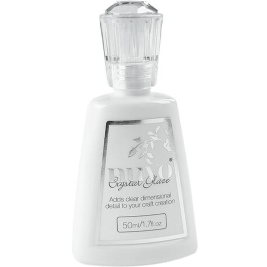 Nuvo by Tonic Studios Crystal Glaze liquid glue bottle for dimensional craft details.