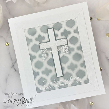 Old Rugged Cross - Honey Cuts - Coordinating Dies - Honey Bee Stamps