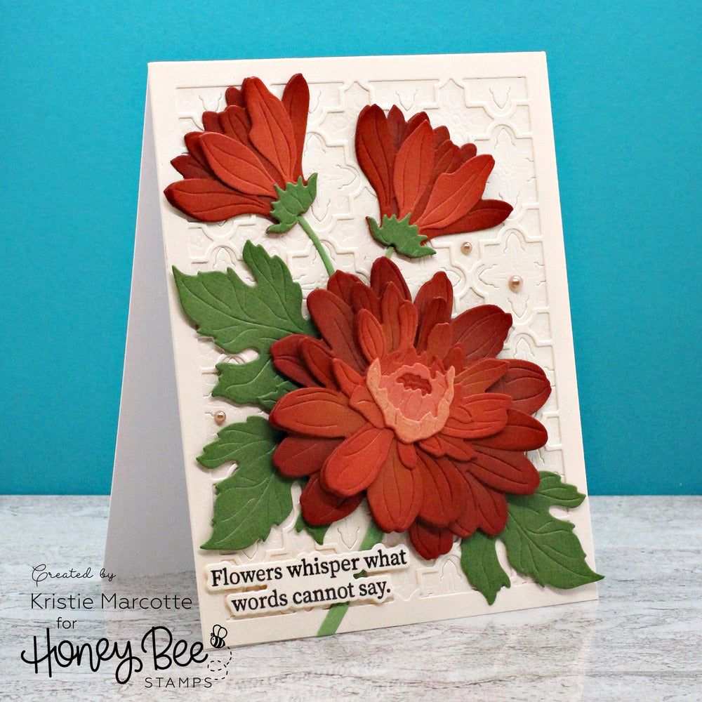 Ornate A2 Cover Plate Base - Honey Cuts - Stand - Alone Dies - Honey Bee Stamps
