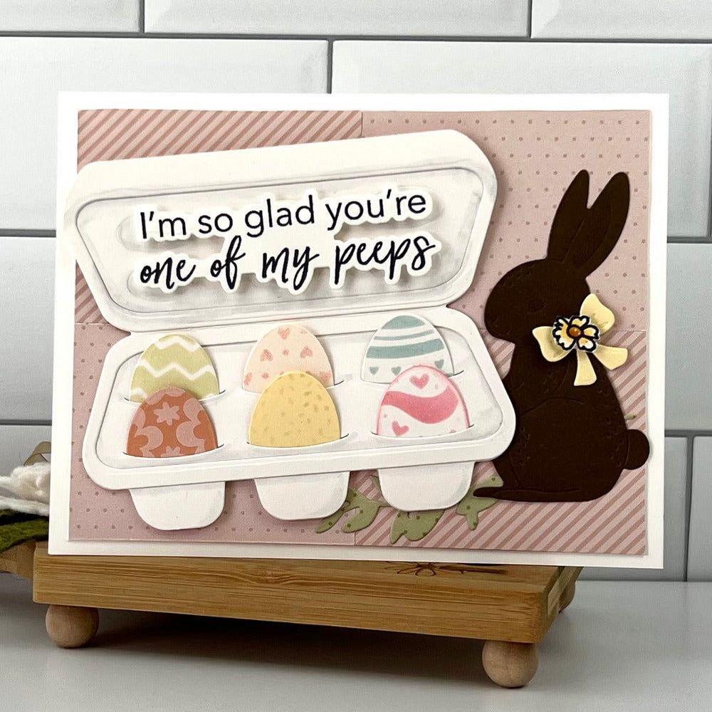 Pinstripes & Polka Dots: Spring Paper Pad 6x8.5 - 24 Double - Sided Sheets - Honey Bee Stamps