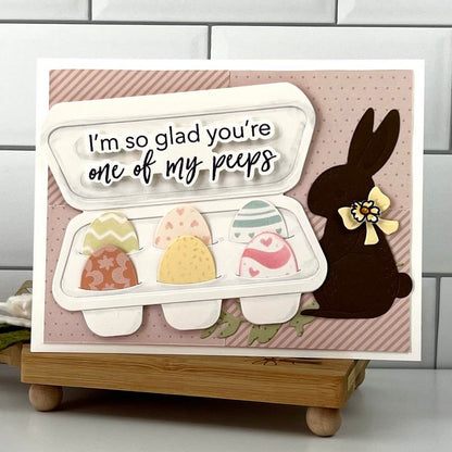 Pinstripes & Polka Dots: Spring Paper Pad 6x8.5 - 24 Double - Sided Sheets - Honey Bee Stamps