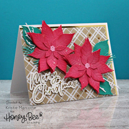 Plaid A2 - Hot Foil and Letter Press Plate - Retiring - Honey Bee Stamps
