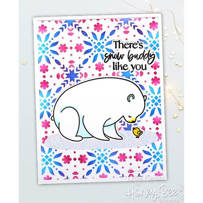Polar Pals - 4x6 Photopolymer Stamp Set - Honey Bee Stamps