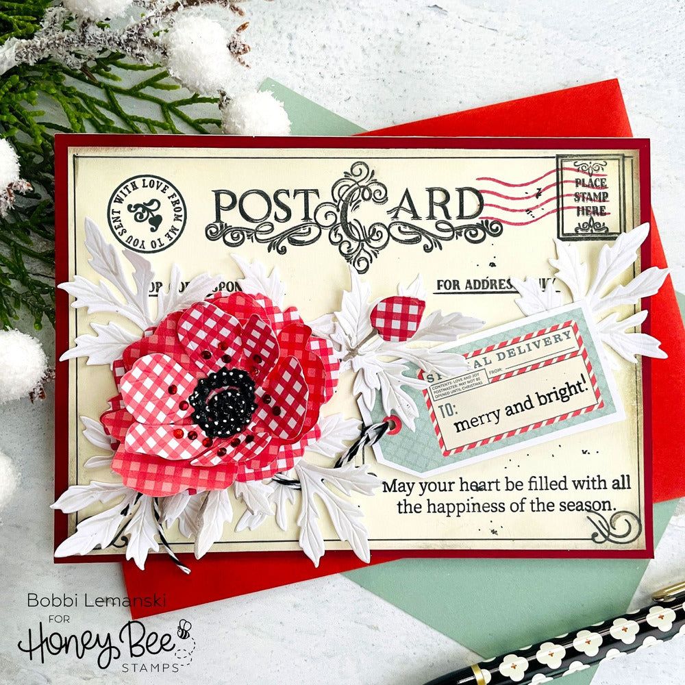 Post Perfect - Honey Cuts - Coordinating Dies - Honey Bee Stamps