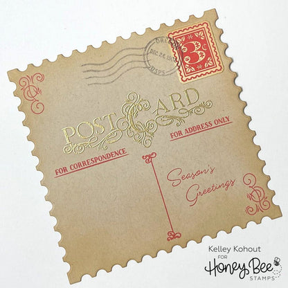 Post Perfect - Honey Cuts - Coordinating Dies - Honey Bee Stamps