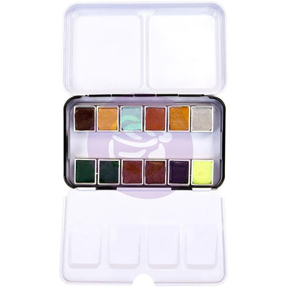 Prima Watercolor Confections - Essence 12 Pan Set - Honey Bee Stamps