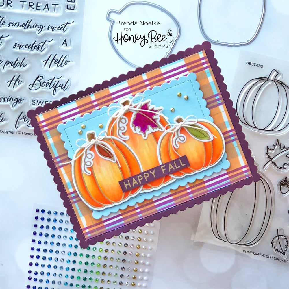 Pumpkin Patch - Honey Cuts - Coordinating Dies - Honey Bee Stamps