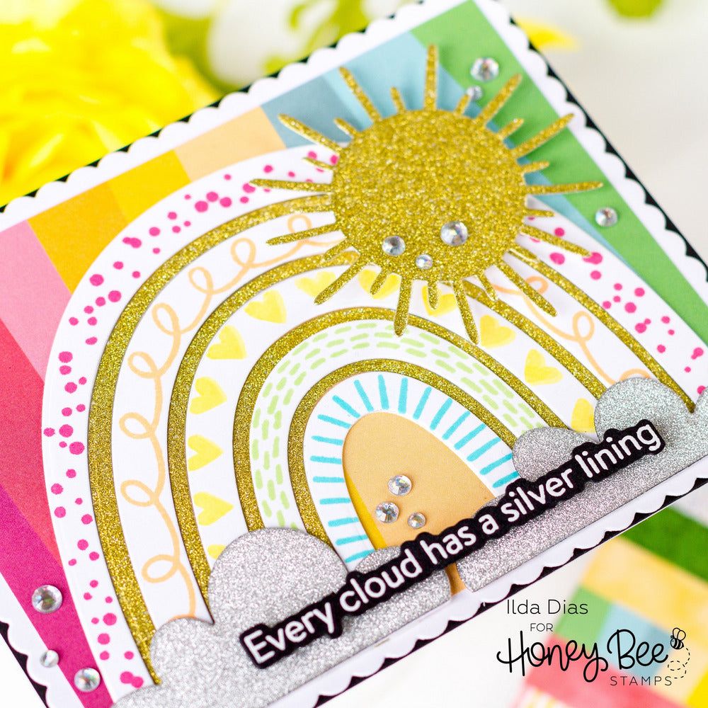 Rainbow Accents - Honey Cuts - Coordinating Dies - Retiring - Honey Bee Stamps