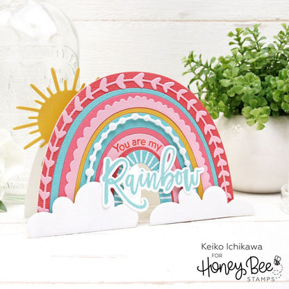Rainbow Accents - Honey Cuts - Coordinating Dies - Retiring - Honey Bee Stamps
