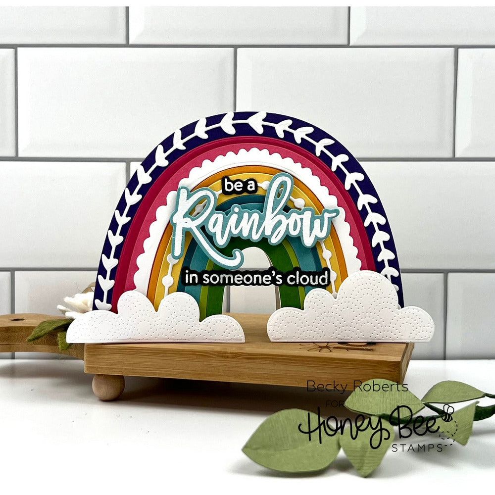 Rainbow Accents - Honey Cuts - Coordinating Dies - Retiring - Honey Bee Stamps