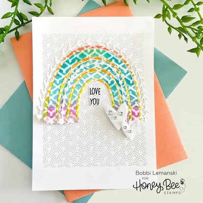 Rainbow Accents - Honey Cuts - Coordinating Dies - Retiring - Honey Bee Stamps