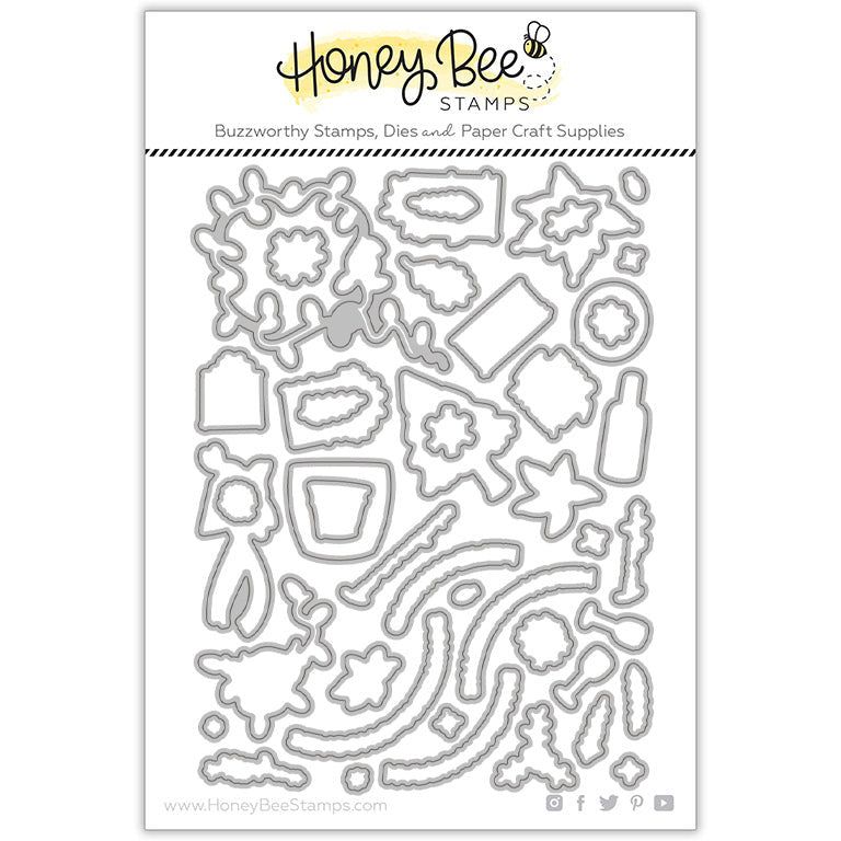 Riding By...Holiday Style - Honey Cuts - Coordinating Dies - Retiring - Honey Bee Stamps