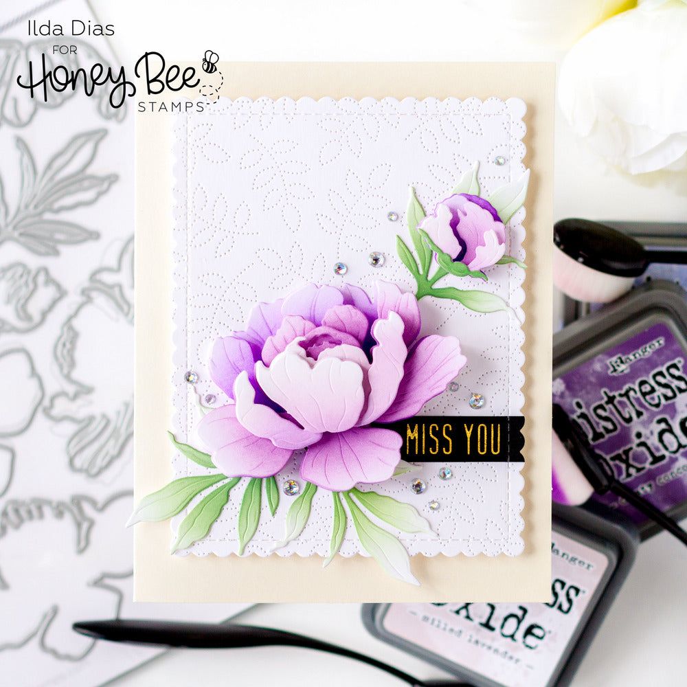 Scallop A2 Card Frames - Set of 7 Frames Honey Cuts - Stand - Alone Dies - Honey Bee Stamps
