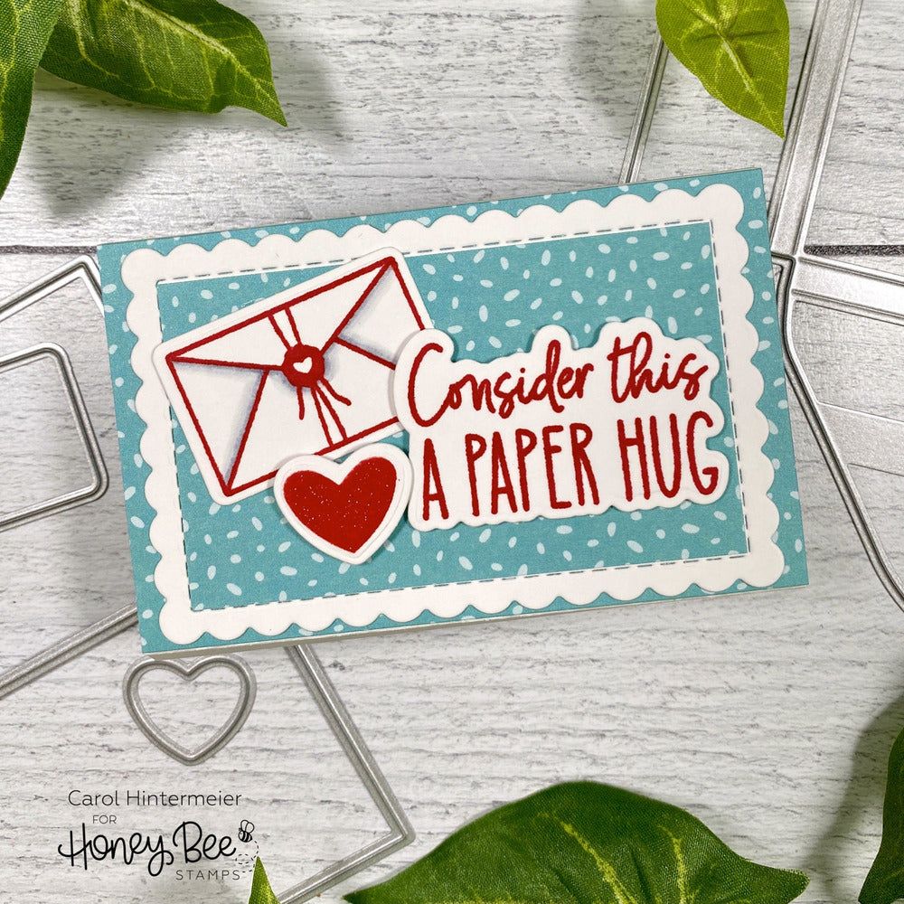 Sealed With Love - 6x6 Photopolymer Stamp Set - Honey Bee Stamps
