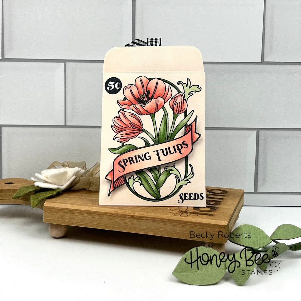 Seed Packet - Honey Cuts - Stand - Alone Dies - Honey Bee Stamps