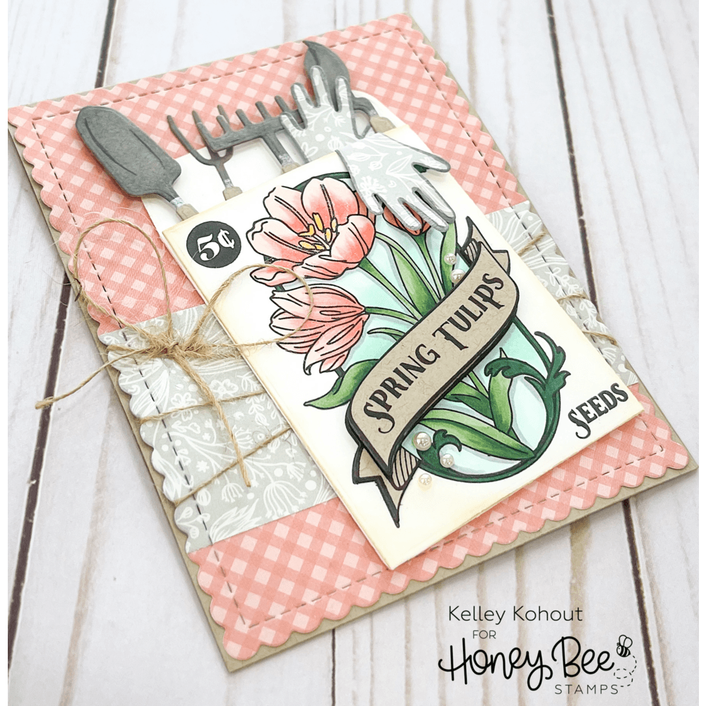 Seeds Of Kindness - 6x8 Photopolymer Stamp Set - Honey Bee Stamps