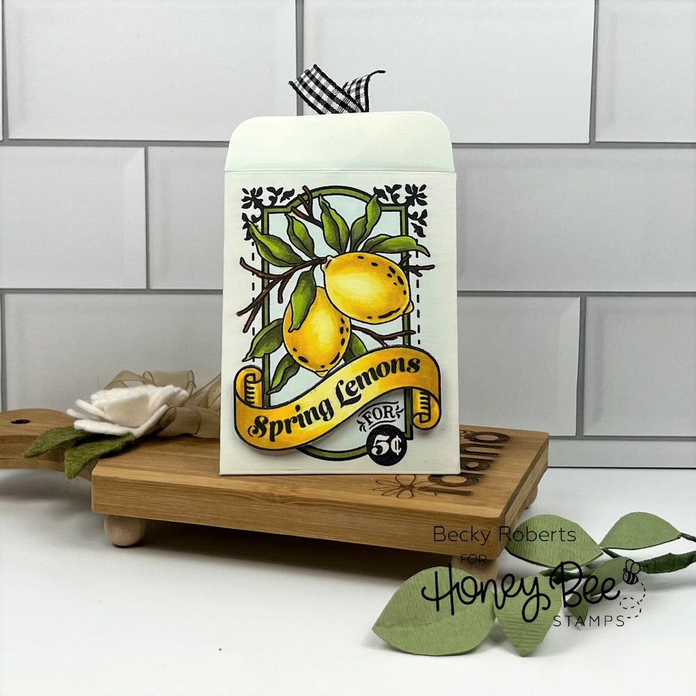 Seeds Of Kindness - 6x8 Photopolymer Stamp Set - Honey Bee Stamps
