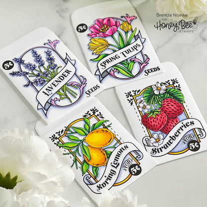 Seeds Of Kindness - 6x8 Photopolymer Stamp Set - Honey Bee Stamps