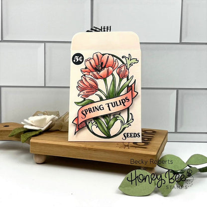 Seeds Of Kindness - 6x8 Photopolymer Stamp Set - Honey Bee Stamps