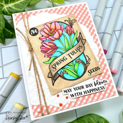 Seeds Of Kindness - 6x8 Photopolymer Stamp Set - Honey Bee Stamps