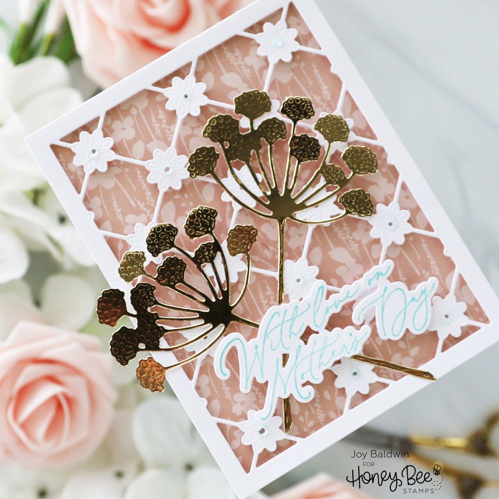 Simply Spring Paper Pad 6x8.5 - 24 Double - Sided Sheets - Honey Bee Stamps