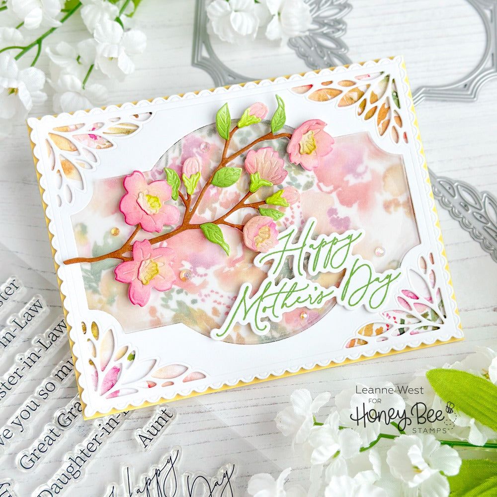Simply Spring Paper Pad 6x8.5 - 24 Double - Sided Sheets - Honey Bee Stamps