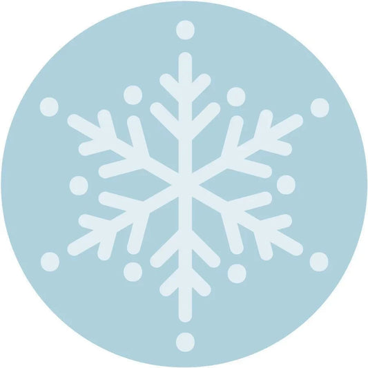 Snowflake - Wax Stamper - Honey Bee Stamps