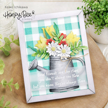 Spring Bouquets - Honey Cuts - Stand - Alone Dies - Honey Bee Stamps