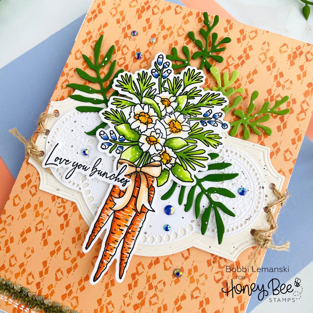 Spring Vine Layering Frames - Honey Cuts - Stand - Alone Dies - Honey Bee Stamps