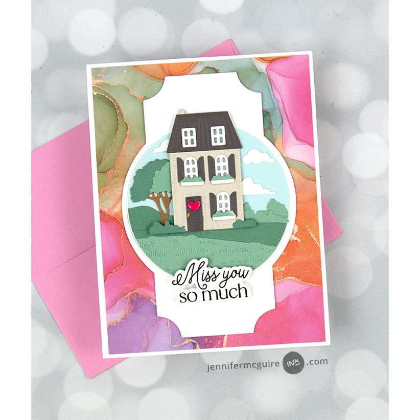 Spring Vine Layering Frames - Honey Cuts - Stand - Alone Dies - Honey Bee Stamps