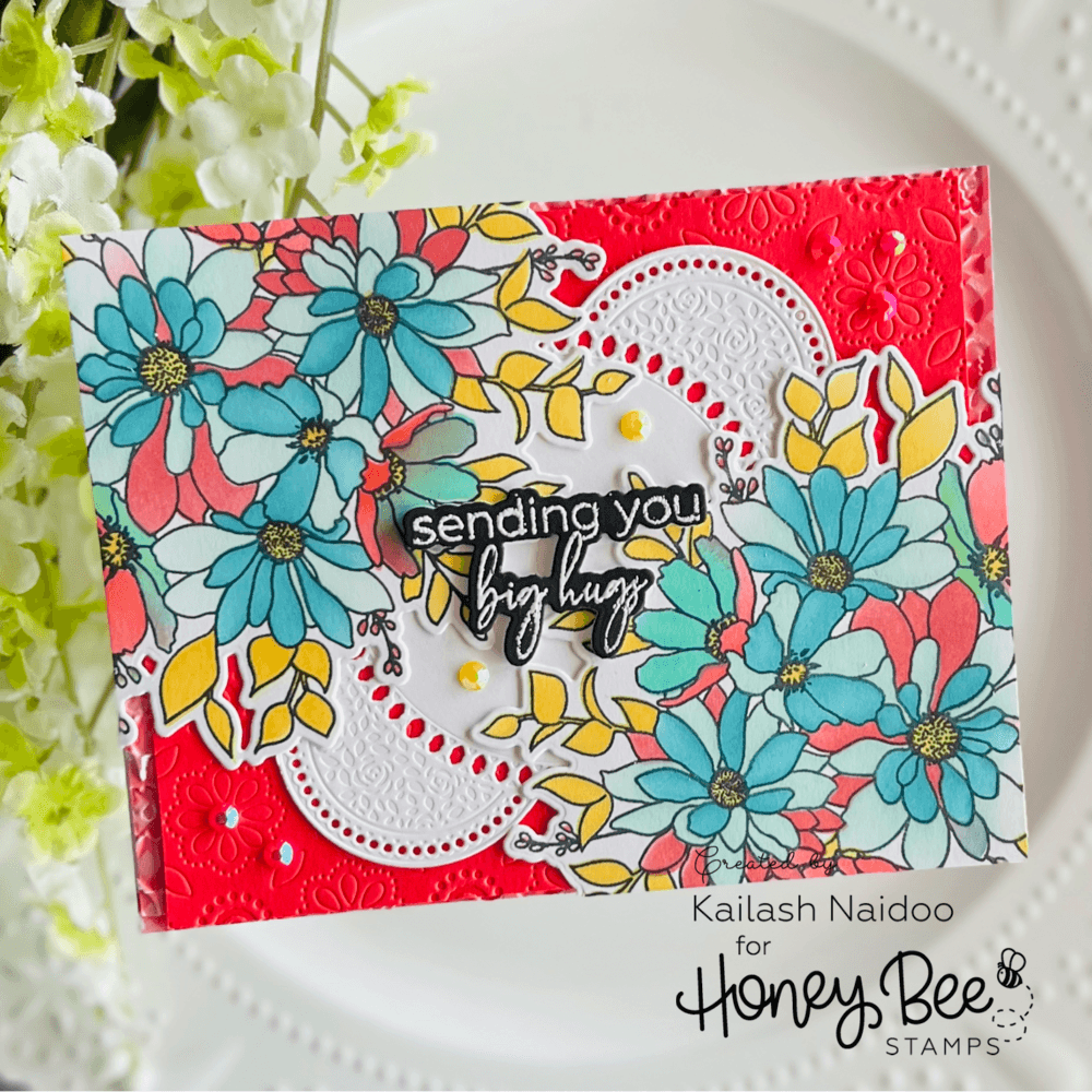Spring Vine Layering Frames - Honey Cuts - Stand - Alone Dies - Honey Bee Stamps