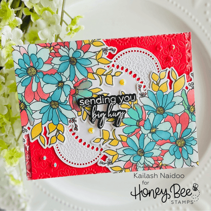 Spring Vine Layering Frames - Honey Cuts - Stand - Alone Dies - Honey Bee Stamps