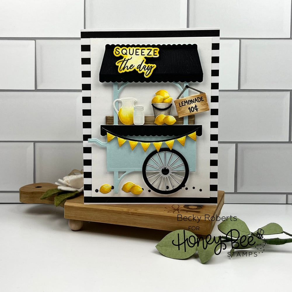 Squeeze The Day - Honey Cuts - Coordinating Dies - Retiring - Honey Bee Stamps