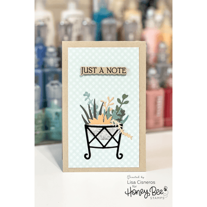 Succulent Garden Builder - Honey Cuts - Stand - Alone Dies - Honey Bee Stamps