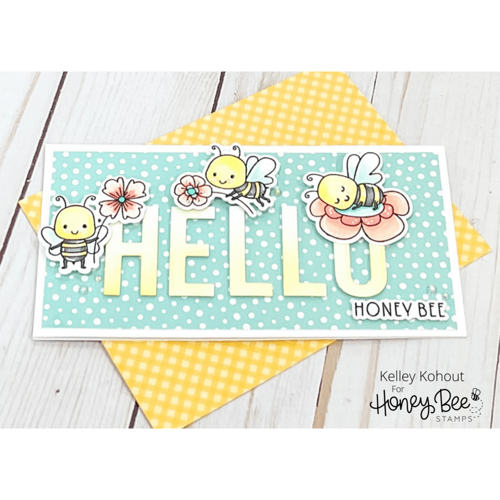 Sweet Honey Bee - Honey Cuts - Coordinating Dies - Honey Bee Stamps