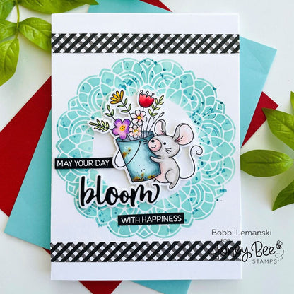 Sweet Spring Mice - Honey Cuts - Coordinating Dies - Honey Bee Stamps