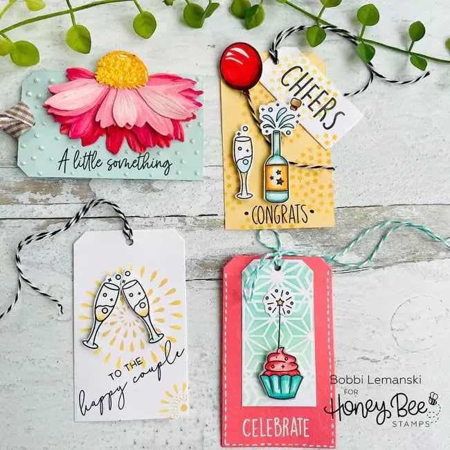 Terrific Tags - Honey Cuts - Stand - Alone Dies - Honey Bee Stamps