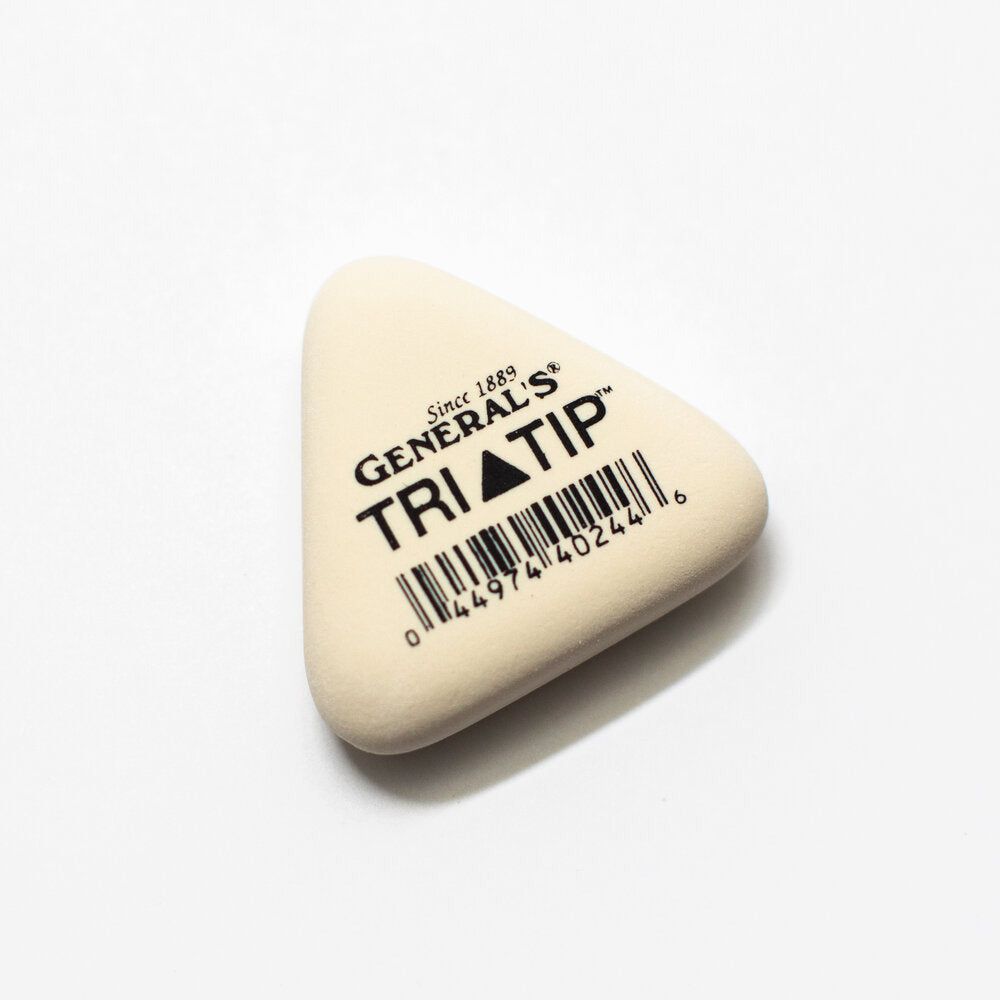 Tri - Tip Eraser by General's Pencil Company - Honey Bee Stamps
