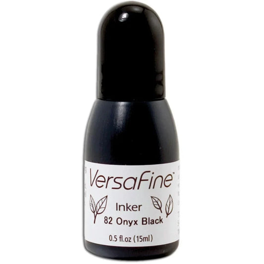 VersaFine Onyx Black Pigment Ink Refill .5oz - Honey Bee Stamps