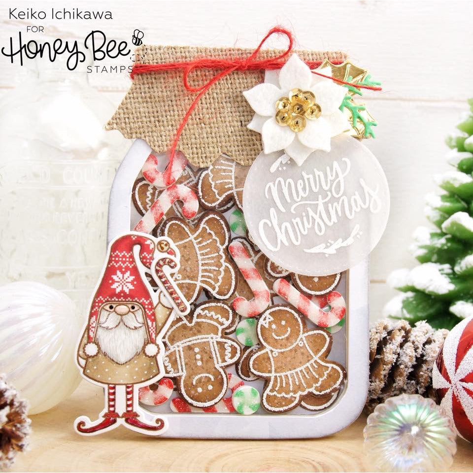 Winter Bouquets - Honey Cuts - Stand - Alone Dies - Honey Bee Stamps