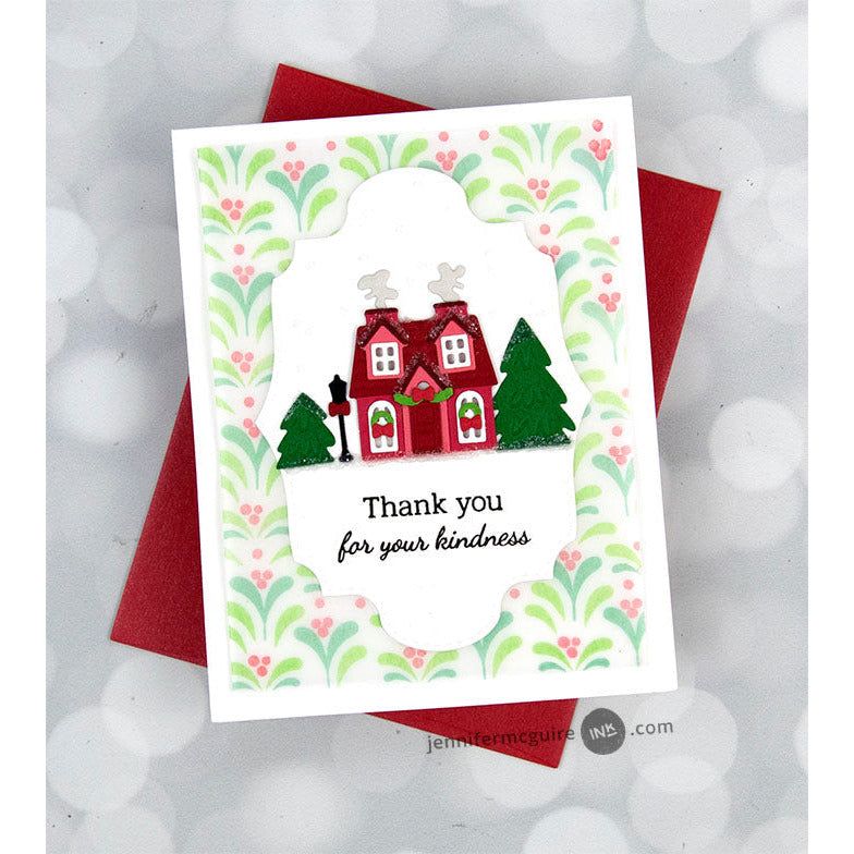 Winter Village - Honey Cuts - Stand - Alone Dies - Honey Bee Stamps