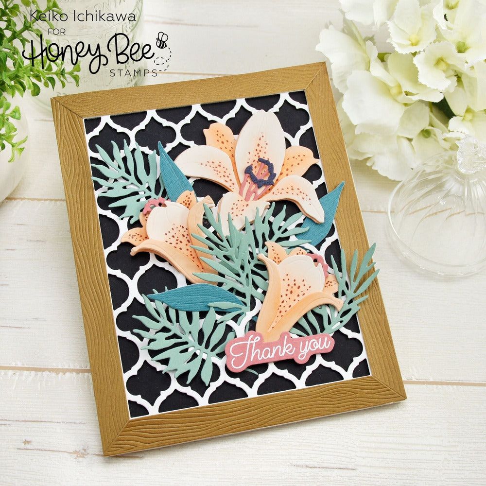 Wood Frame Builder - Honey Cuts - Stand - Alone Dies - Honey Bee Stamps