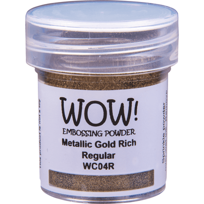 WOW! Embossing Powder - Metallic Gold Rich - Honey Bee Stamps