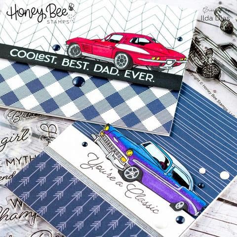 You're A Classic - Honey Cuts - Coordinating Dies - Honey Bee Stamps
