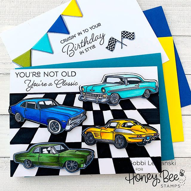 You're A Classic - Honey Cuts - Coordinating Dies - Honey Bee Stamps