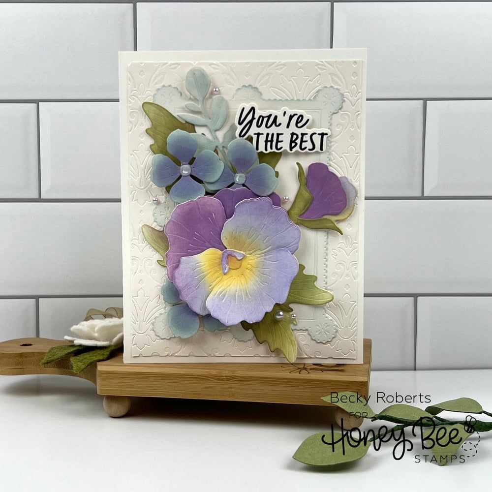 You're A Keeper - 5x6 Photopolymer Stamp Set - Honey Bee Stamps
