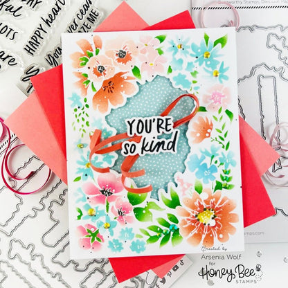 You're A Keeper - 5x6 Photopolymer Stamp Set - Honey Bee Stamps